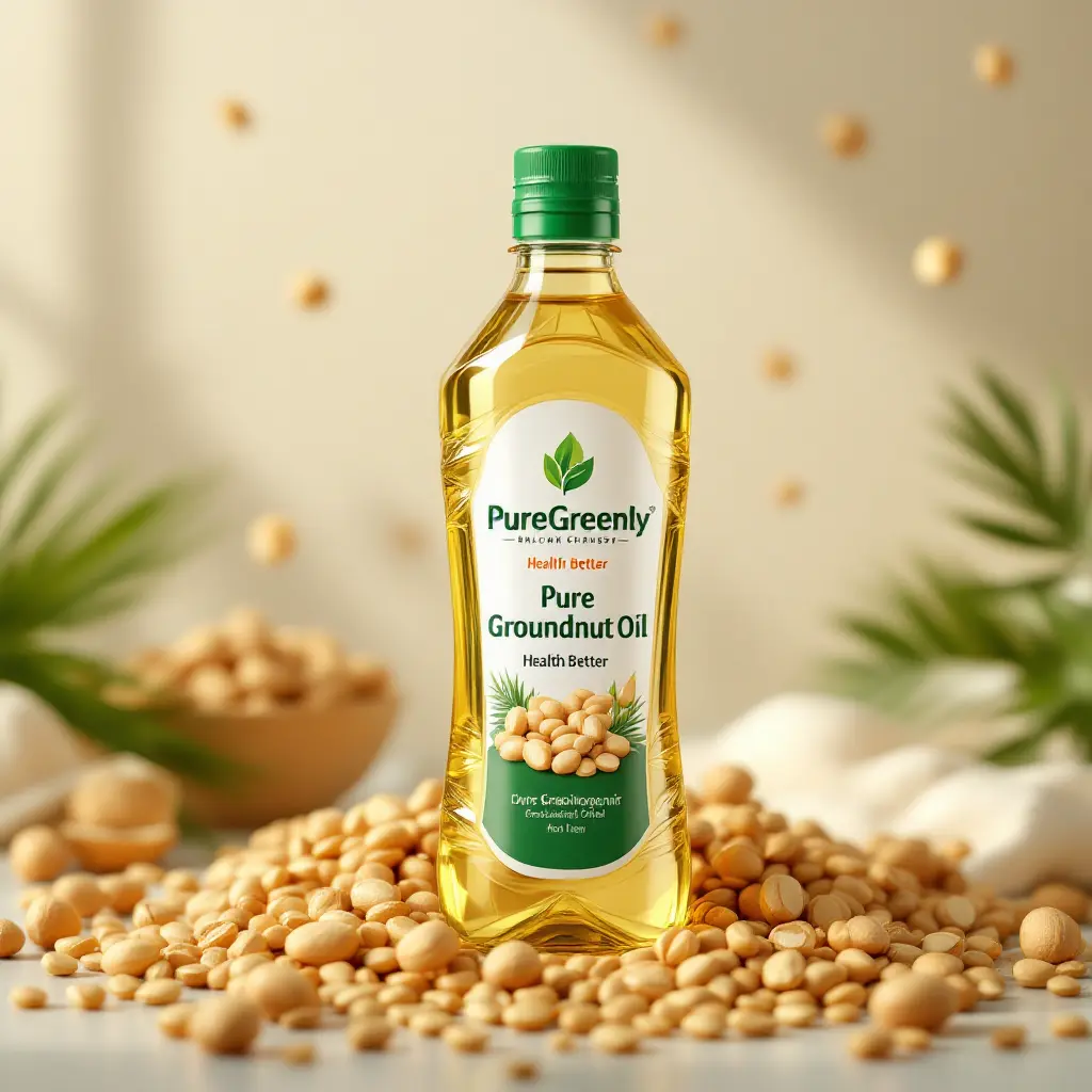 Groundnut oil 1L (వేరుశనగ నూనె)